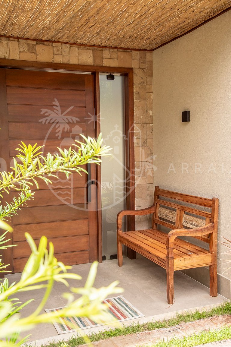 Casa Cocar - Piscina exclusiva em condomínio próximo à praia