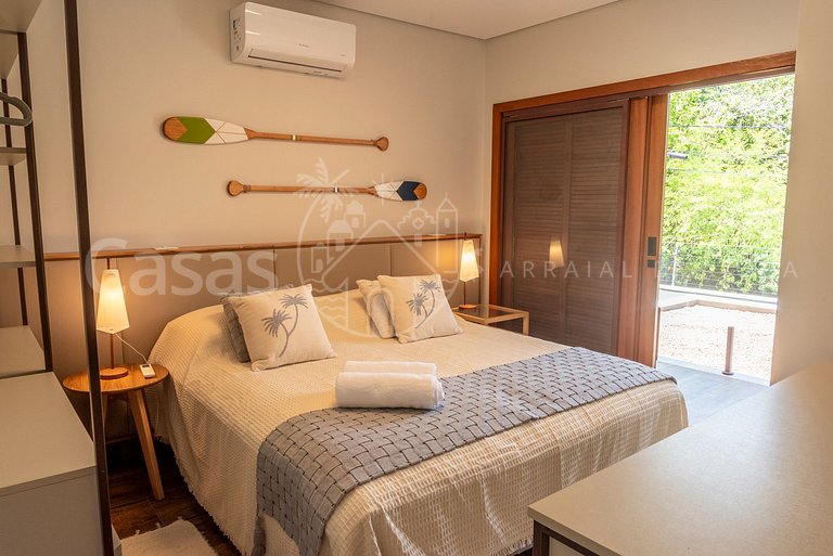 Casa Cocar - Piscina exclusiva em condomínio próximo à praia