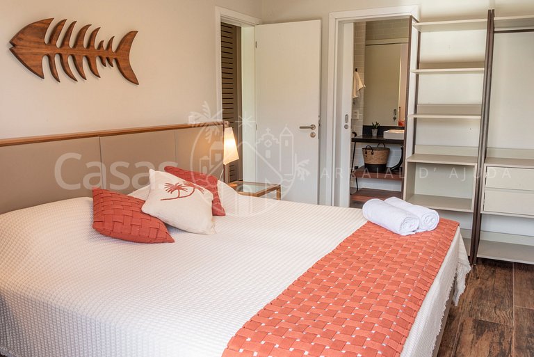 Casa Cocar - Piscina exclusiva em condomínio próximo à praia