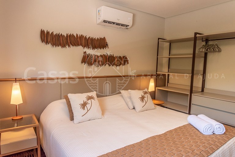 Casa Cocar - Piscina exclusiva em condomínio próximo à praia