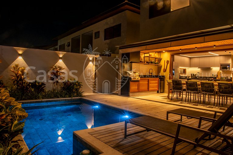 Casa Cocar - Piscina exclusiva em condomínio próximo à praia