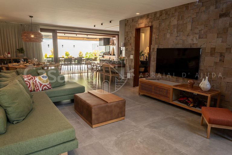 Casa Cocar - Piscina exclusiva em condomínio próximo à praia