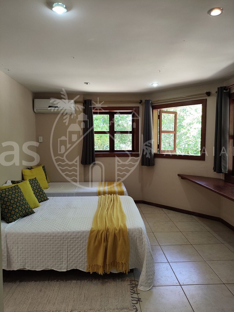 Casa Cacau - Pertinho da praia com piscina e churrasqueira