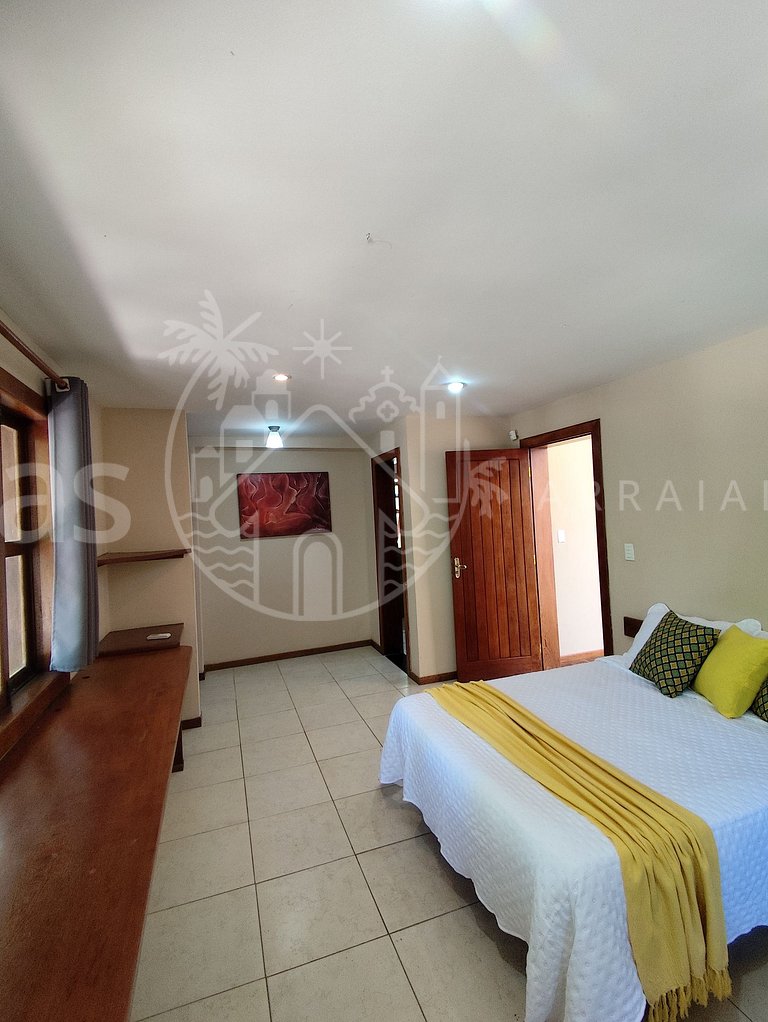 Casa Cacau - Pertinho da praia com piscina e churrasqueira
