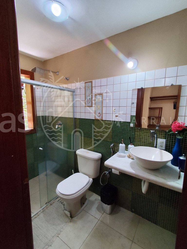 Casa Cacau - Pertinho da praia com piscina e churrasqueira