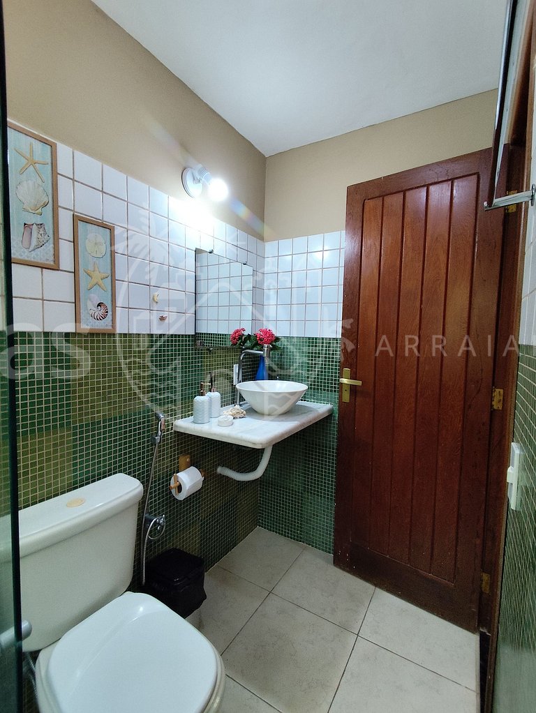 Casa Cacau - Pertinho da praia com piscina e churrasqueira