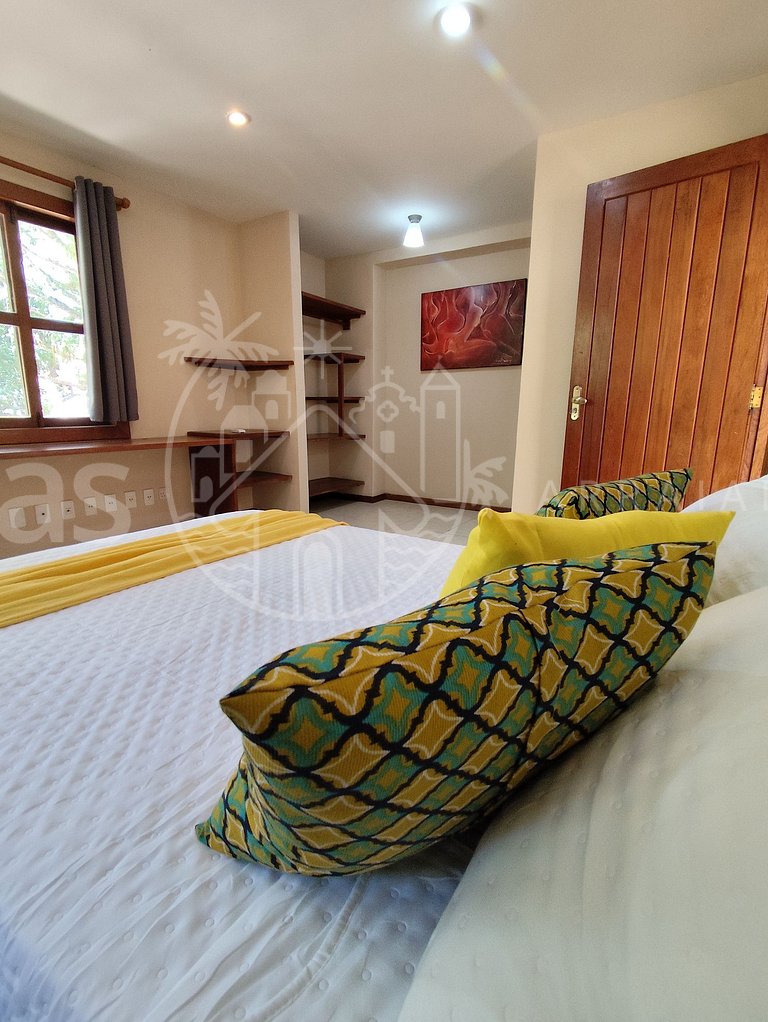 Casa Cacau - Pertinho da praia com piscina e churrasqueira