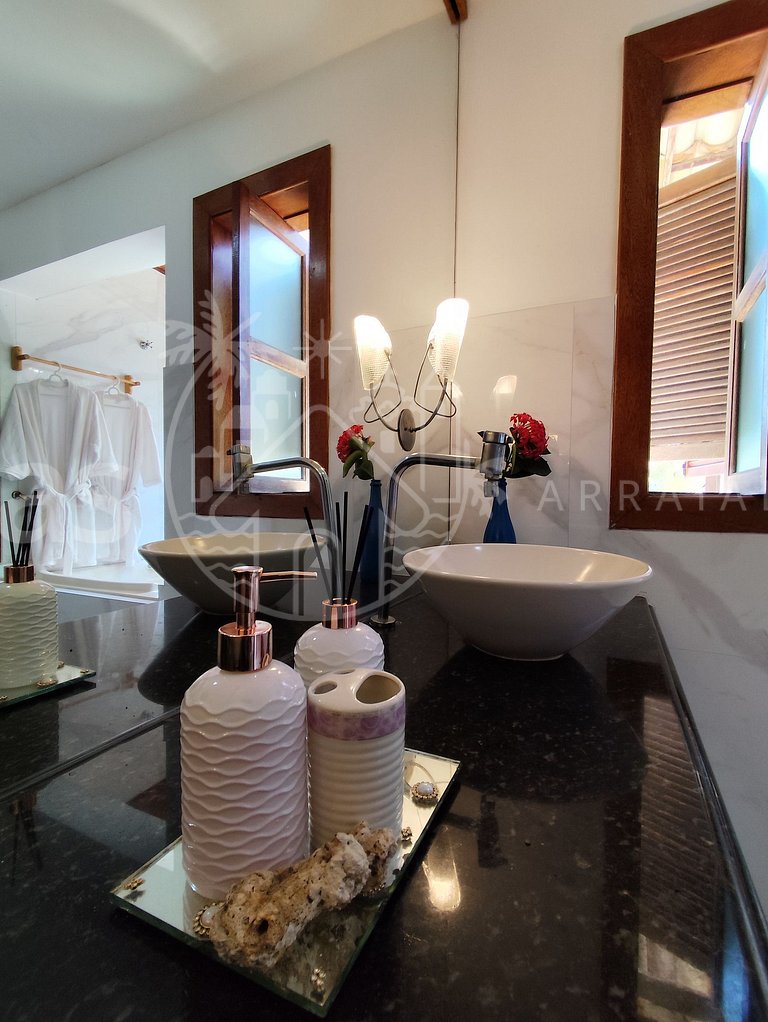 Casa Cacau - Pertinho da praia com piscina e churrasqueira