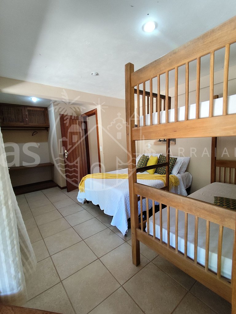 Casa Cacau - Pertinho da praia com piscina e churrasqueira