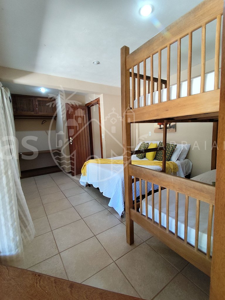 Casa Cacau - Pertinho da praia com piscina e churrasqueira