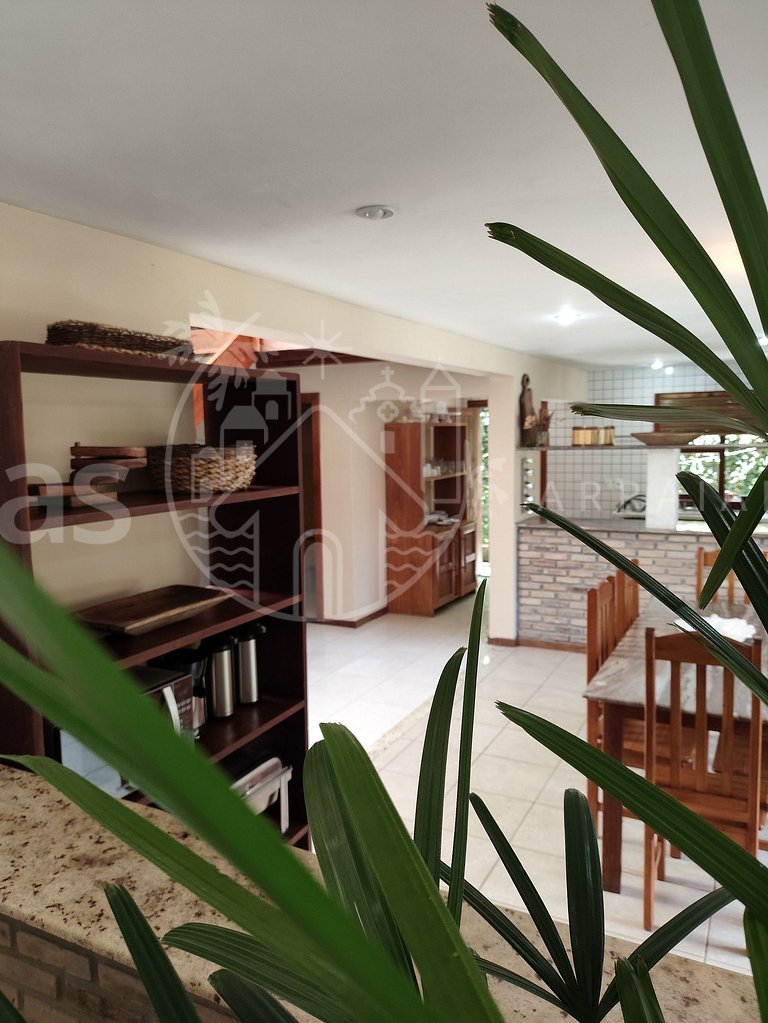 Casa Cacau - Pertinho da praia com piscina e churrasqueira