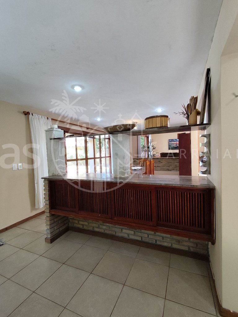 Casa Cacau - Pertinho da praia com piscina e churrasqueira
