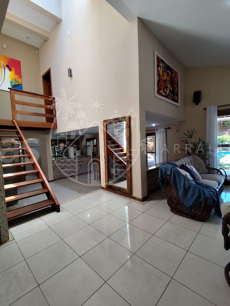 Casa Cacau - Pertinho da praia com piscina e churrasqueira