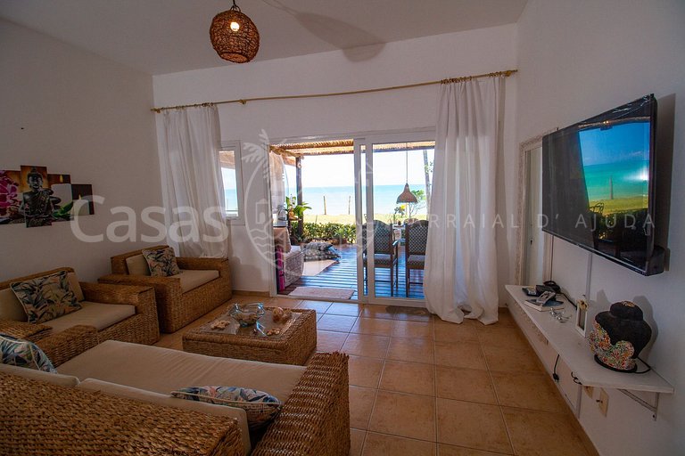 Casa Mar de Prata - Frente mar na praia de Pitinga
