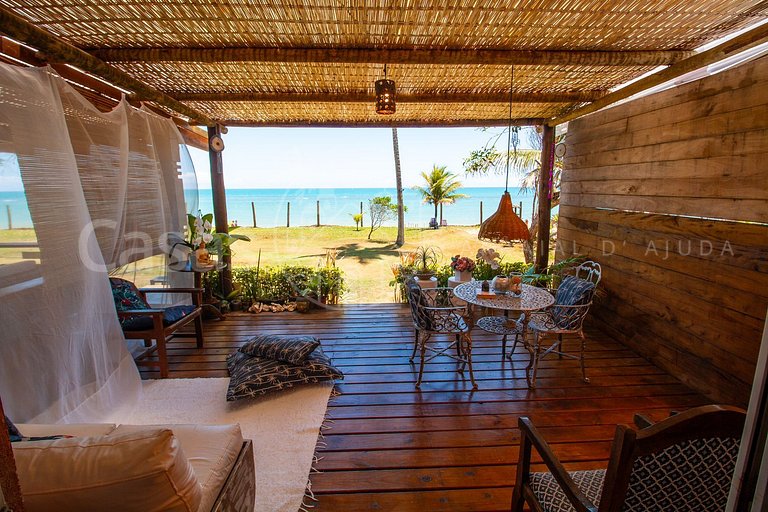 Casa Mar de Prata - Frente mar na praia de Pitinga