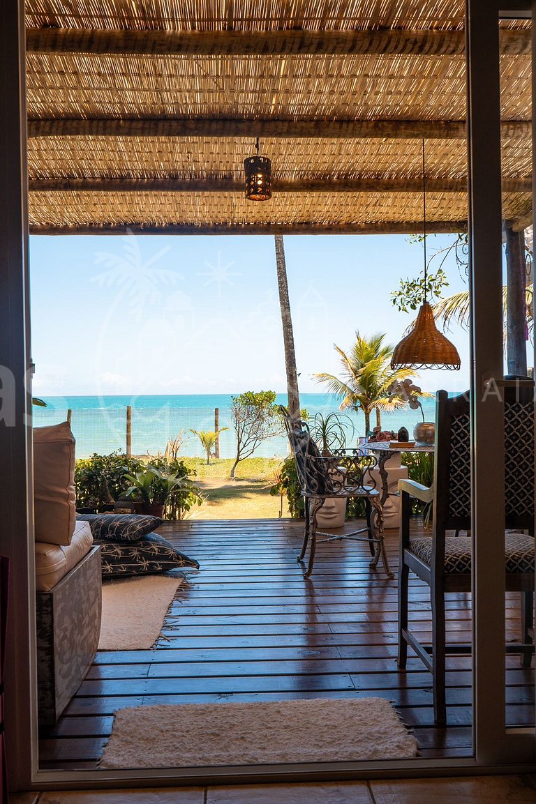 Casa Mar de Prata - Frente mar na praia de Pitinga