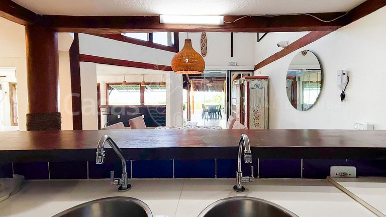 Casa Bella dAjuda - No coração do Arraial dAjuda com vista m