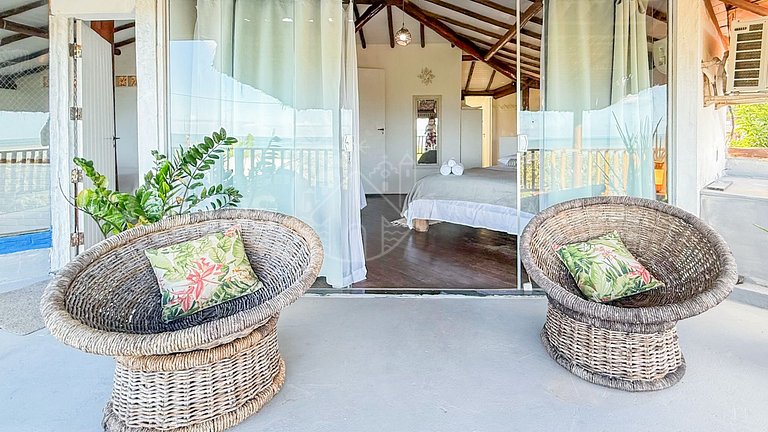 Casa Bella dAjuda - No coração do Arraial dAjuda com vista m