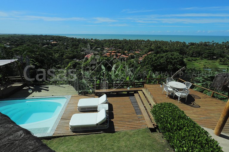 Casa Bella dAjuda - No coração do Arraial dAjuda com vista m
