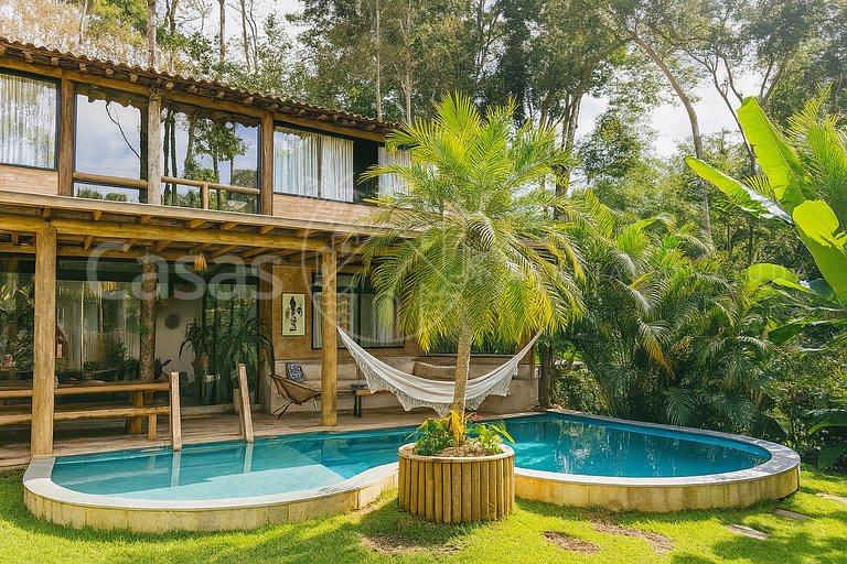 Casa Aconchego - refúgio de paz em meio à natureza