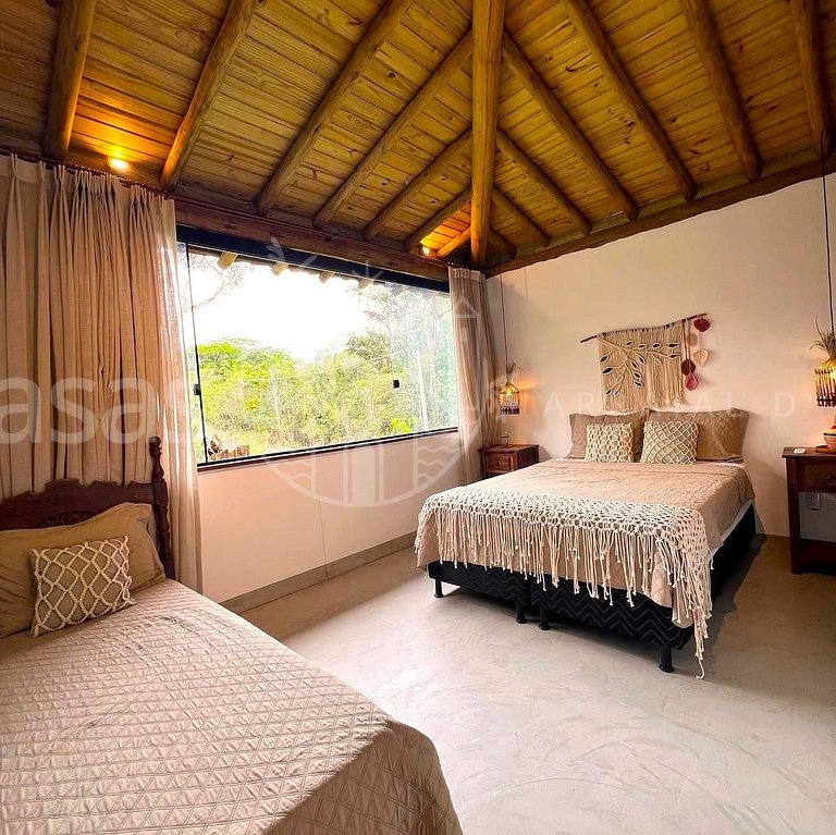 Casa Aconchego - refúgio de paz em meio à natureza