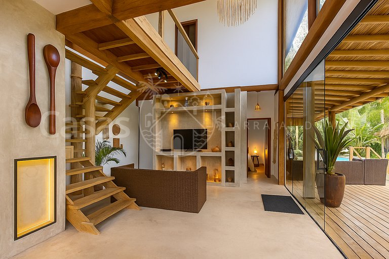 Casa Aconchego - refúgio de paz em meio à natureza
