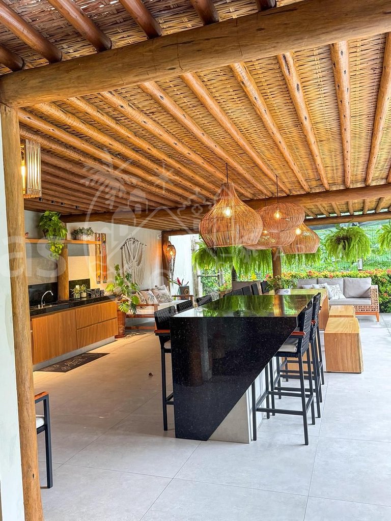 Casa das Plantas - Fantástica casa com linda piscina