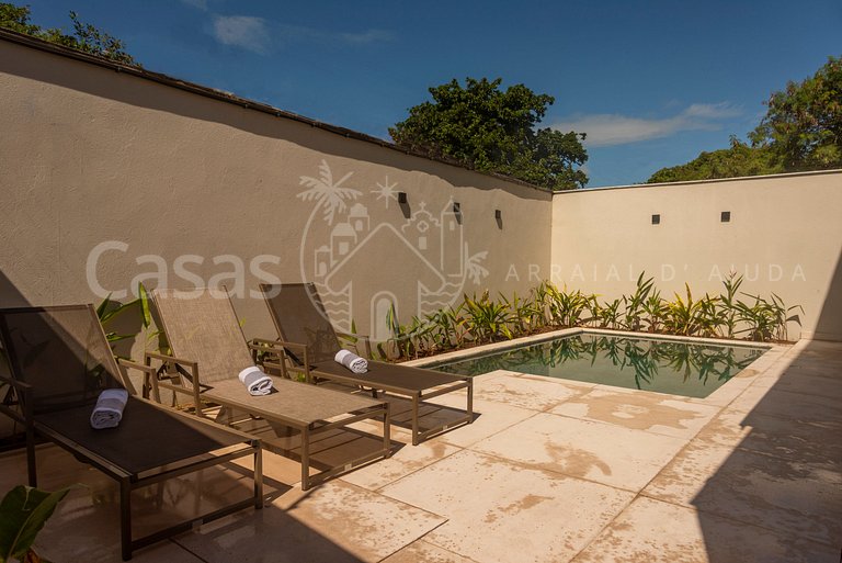 Casa Angatu - Piscina Exclusiva a 100m da praia