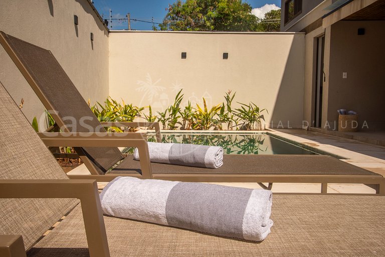 Casa Angatu - Piscina Exclusiva a 100m da praia