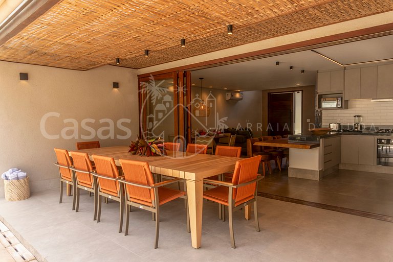 Casa Angatu - Piscina Exclusiva a 100m da praia