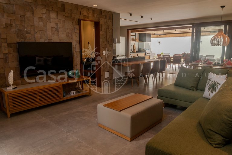 Casa Angatu - Piscina Exclusiva a 100m da praia