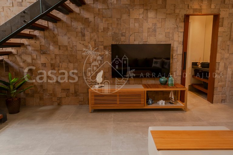 Casa Angatu - Piscina Exclusiva a 100m da praia