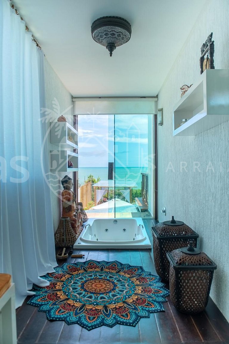 Casa Luar - Exclusiva á Beira mar com Jacuzzi