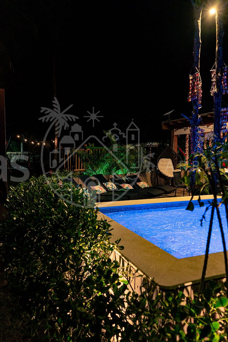 Casa Encantos do Mar - Piscina exclusiva Pé na Areia