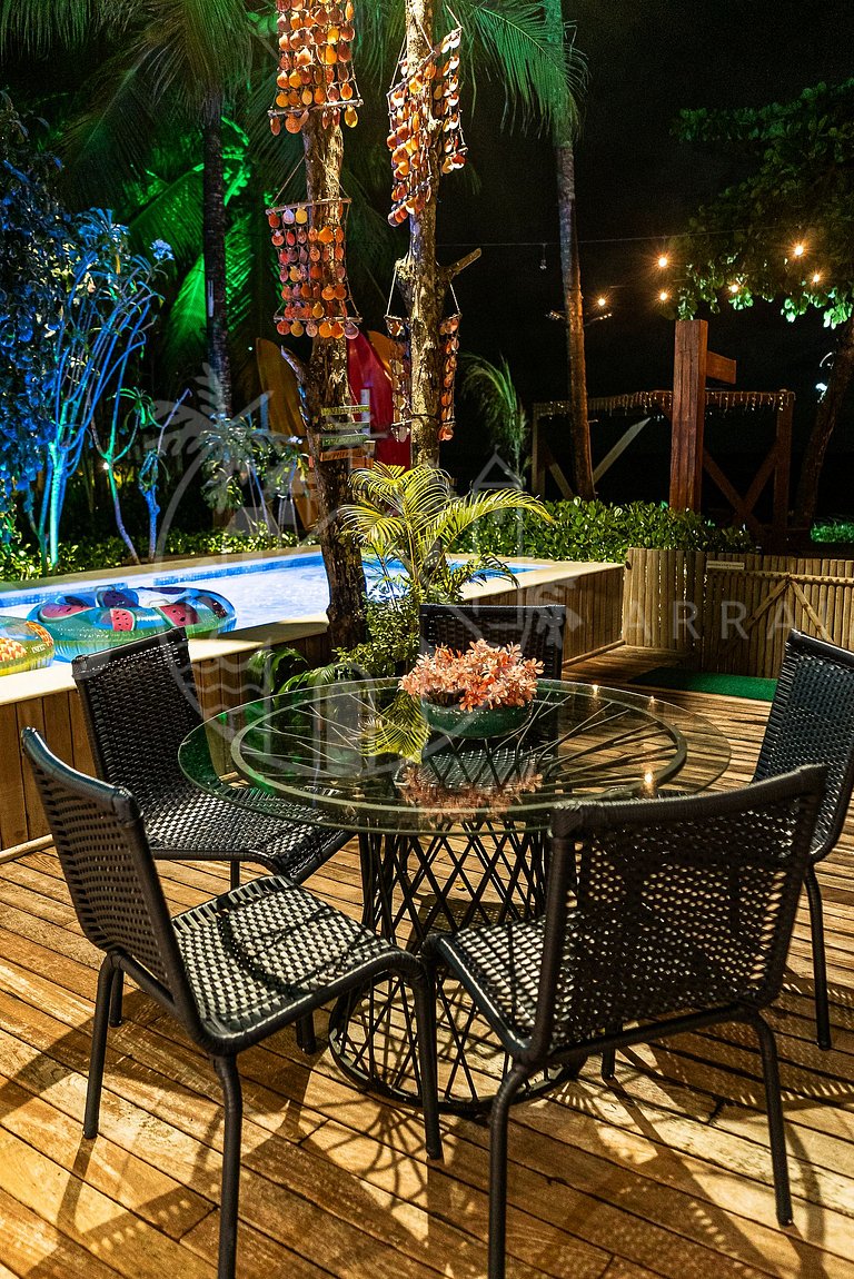 Casa Encantos do Mar - Piscina exclusiva Pé na Areia