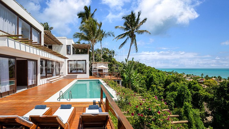 Casa Blanca Vista espetacular no coração do Arraial d'Ajuda