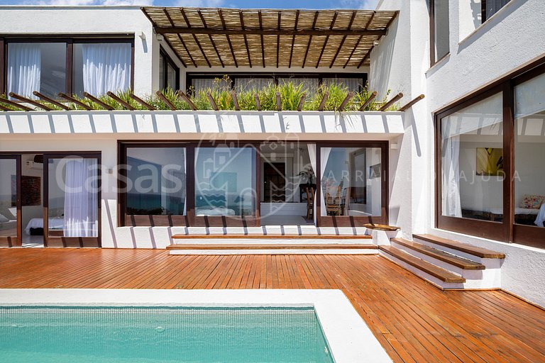 Casa Blanca Vista espetacular no coração do Arraial d'Ajuda