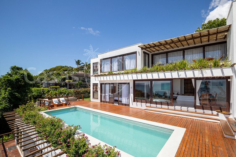 Casa Blanca Vista espetacular no coração do Arraial d'Ajuda