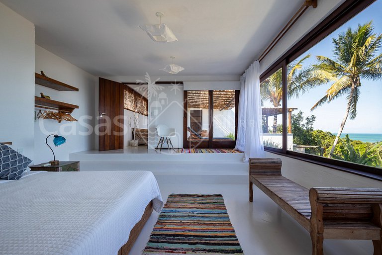 Casa Blanca Vista espetacular no coração do Arraial d'Ajuda