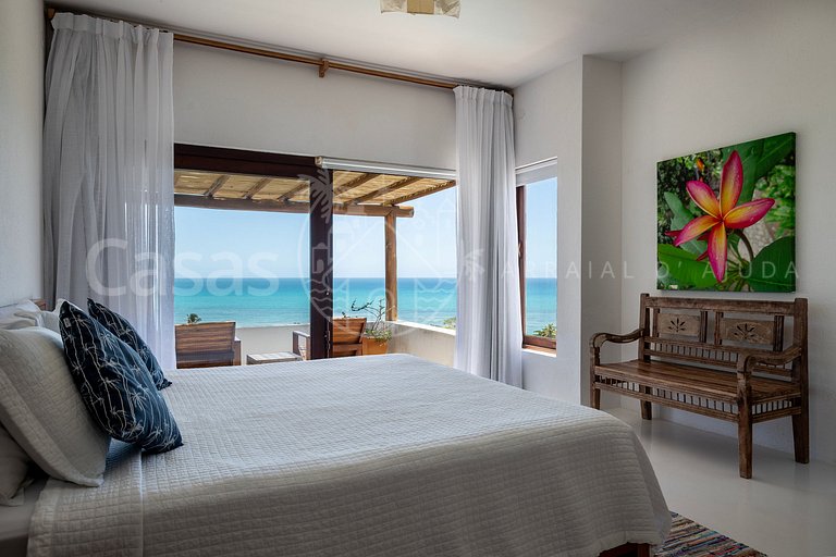 Casa Blanca Vista espetacular no coração do Arraial d'Ajuda