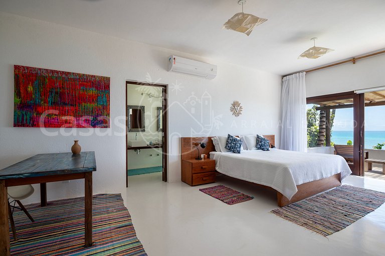 Casa Blanca Vista espetacular no coração do Arraial d'Ajuda