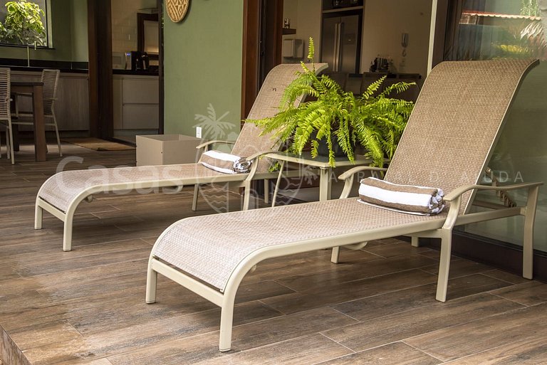 Casa Jardim - Conforto a 200m da Praia de Araçaípe
