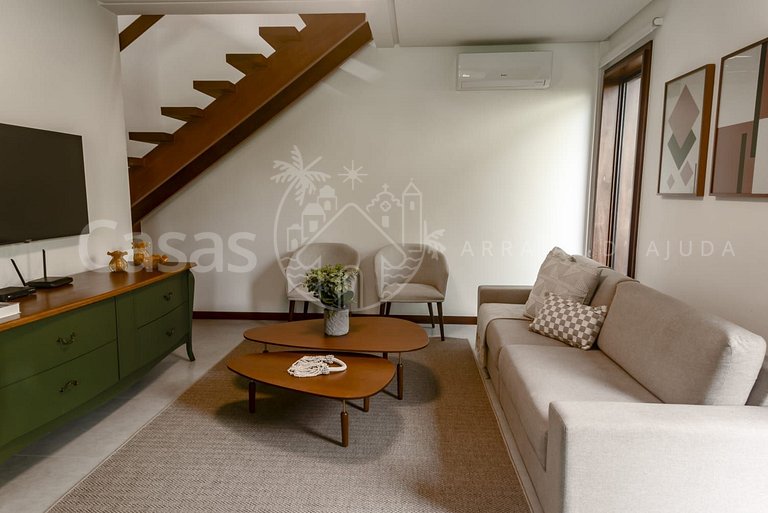Casa Jardim - Conforto a 200m da Praia de Araçaípe
