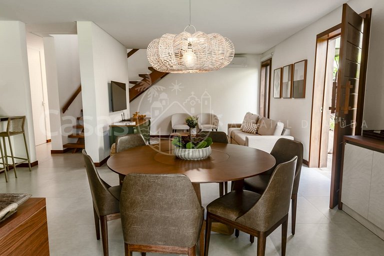 Casa Jardim - Conforto a 200m da Praia de Araçaípe