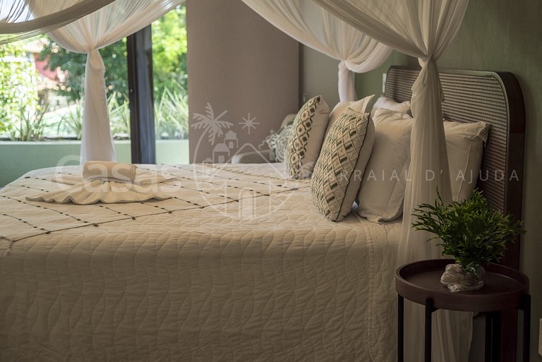 Casa Jardim - Conforto a 200m da Praia de Araçaípe