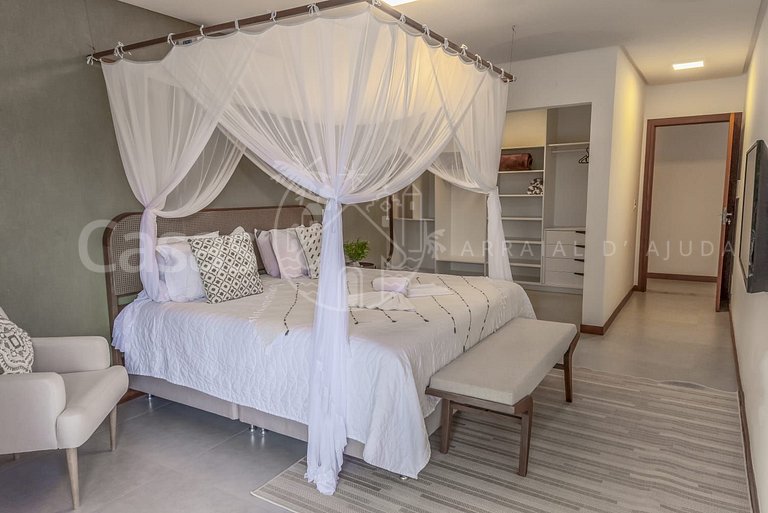 Casa Jardim - Conforto a 200m da Praia de Araçaípe