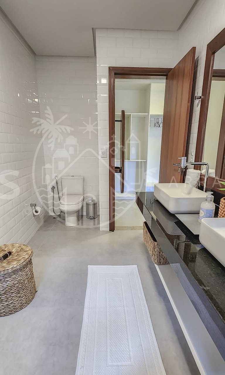 Casa Jardim - Conforto a 200m da Praia de Araçaípe