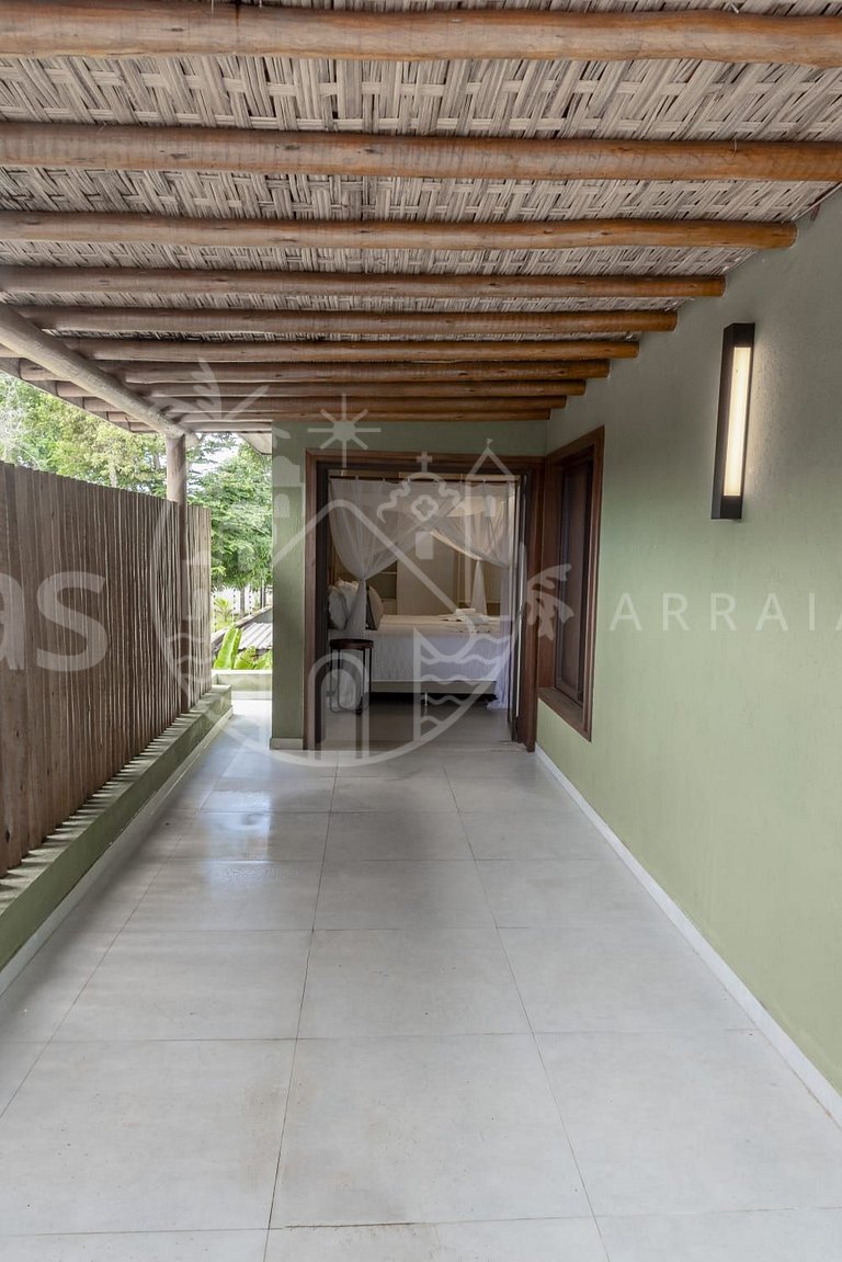 Casa Jardim - Conforto a 200m da Praia de Araçaípe