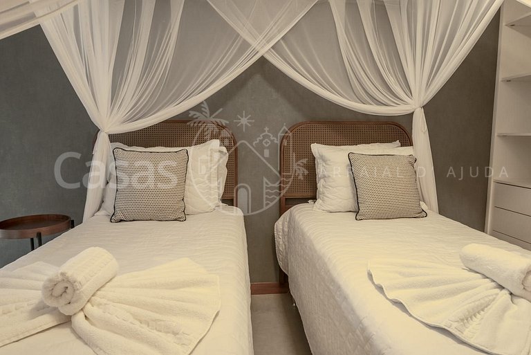 Casa Jardim - Conforto a 200m da Praia de Araçaípe