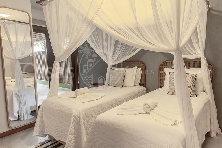 Casa Jardim - Conforto a 200m da Praia de Araçaípe